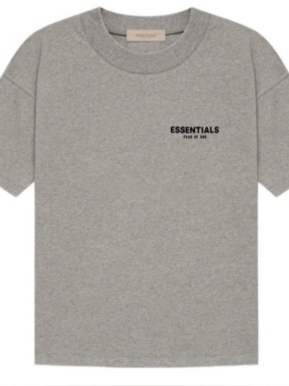 Dark oatmeal essential fear of god t shirt